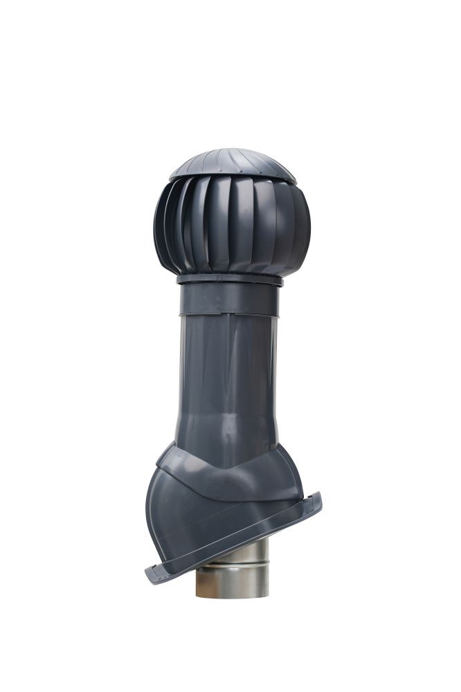  Комплект RRTV D160 для металлочерепицы Monterrey пластик Gray graphite ERA 