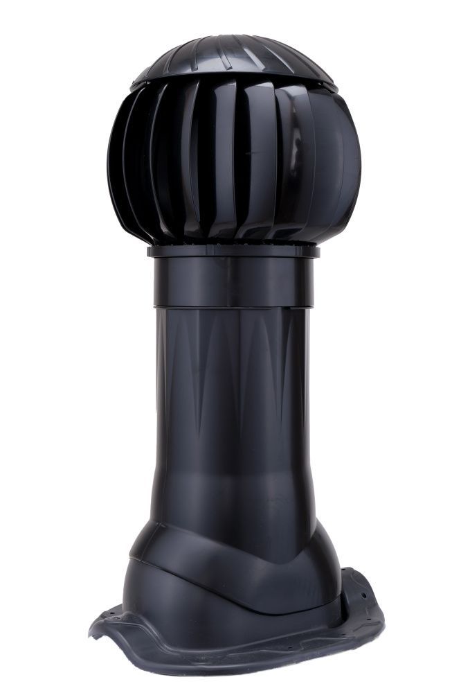  Комплект RRTV D160 для металлочерепицы Monterrey пластик Black ERA 