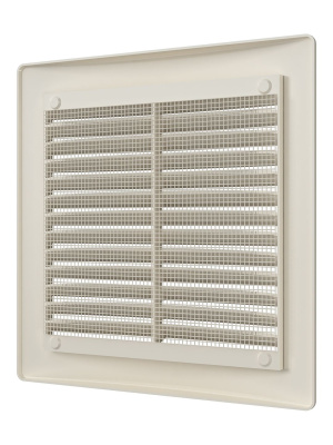 Решетка вентиляционная РЦ сетка 150х150 пластик Ivory ERA