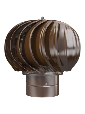 Турбодефлектор ТД фланец D100 окраш.сталь RAL 8017 ERA