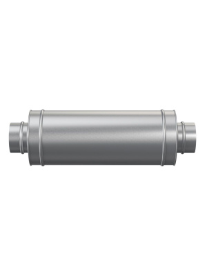 Шумоглушитель MDG D125 L0,6м оцинк.сталь ERA PRO