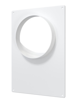 Площадка торцевая ПТП фланец D120 180х250 пластик ERA