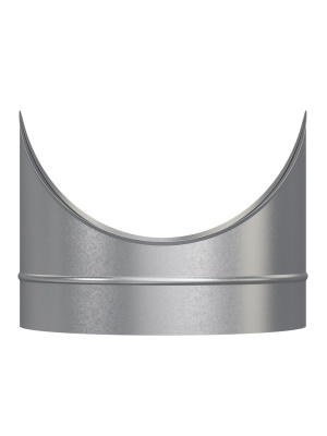 Врезка круглая ISG D315 оцинк.сталь ERA PRO