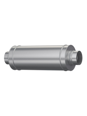 Шумоглушитель MDG D125 L0,6м оцинк.сталь ERA PRO