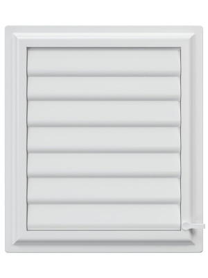 Решетка вентиляционная AIRVENT регулируемая жалюзи 349х399 пластик ERA