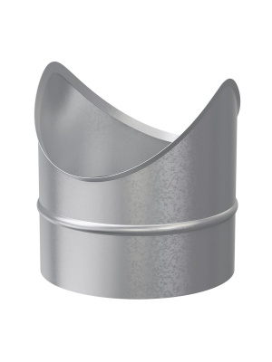 Врезка круглая ISG D160 оцинк.сталь ERA PRO