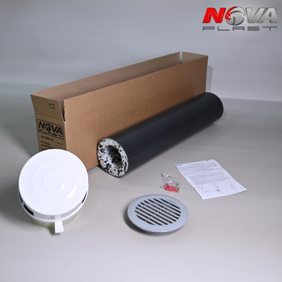 Приточный клапан NovaProf 500мм с металл решеткой