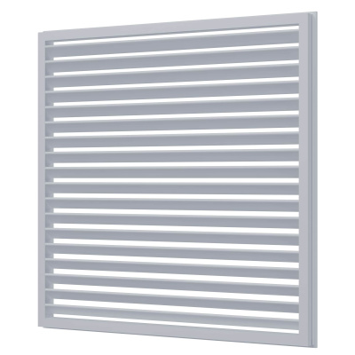 Экран радиаторный ПР фланец 600х600 пластик Gray ERA